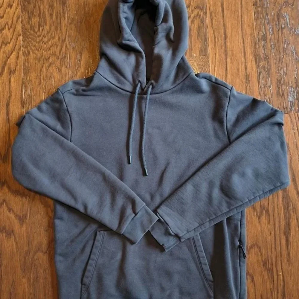 Banana Republic BR Standard Men's Size S Small Pullover Hoodie Faded Black